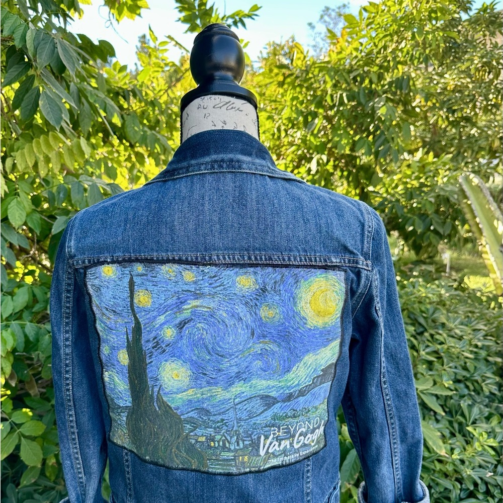 Beyond Van Gogh Denim Jacket